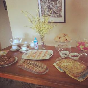 Easter brunch buffet
