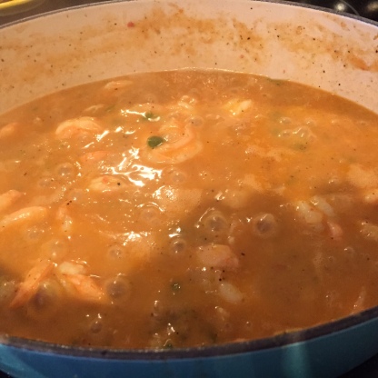 "I was stoked when I stumbled upon (and totally rocked) this recipe for shrimp étouffée last week."
